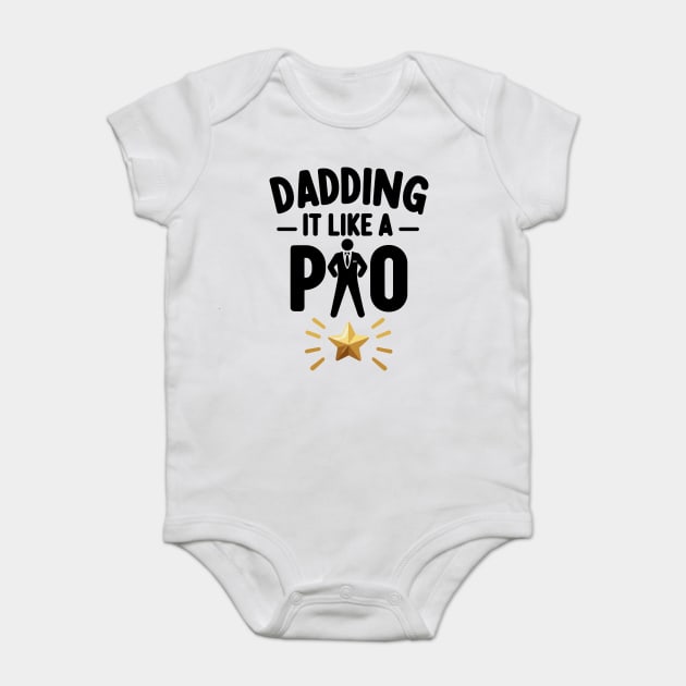 Dadding It Like a Pro Baby Bodysuit by Frank Ring
